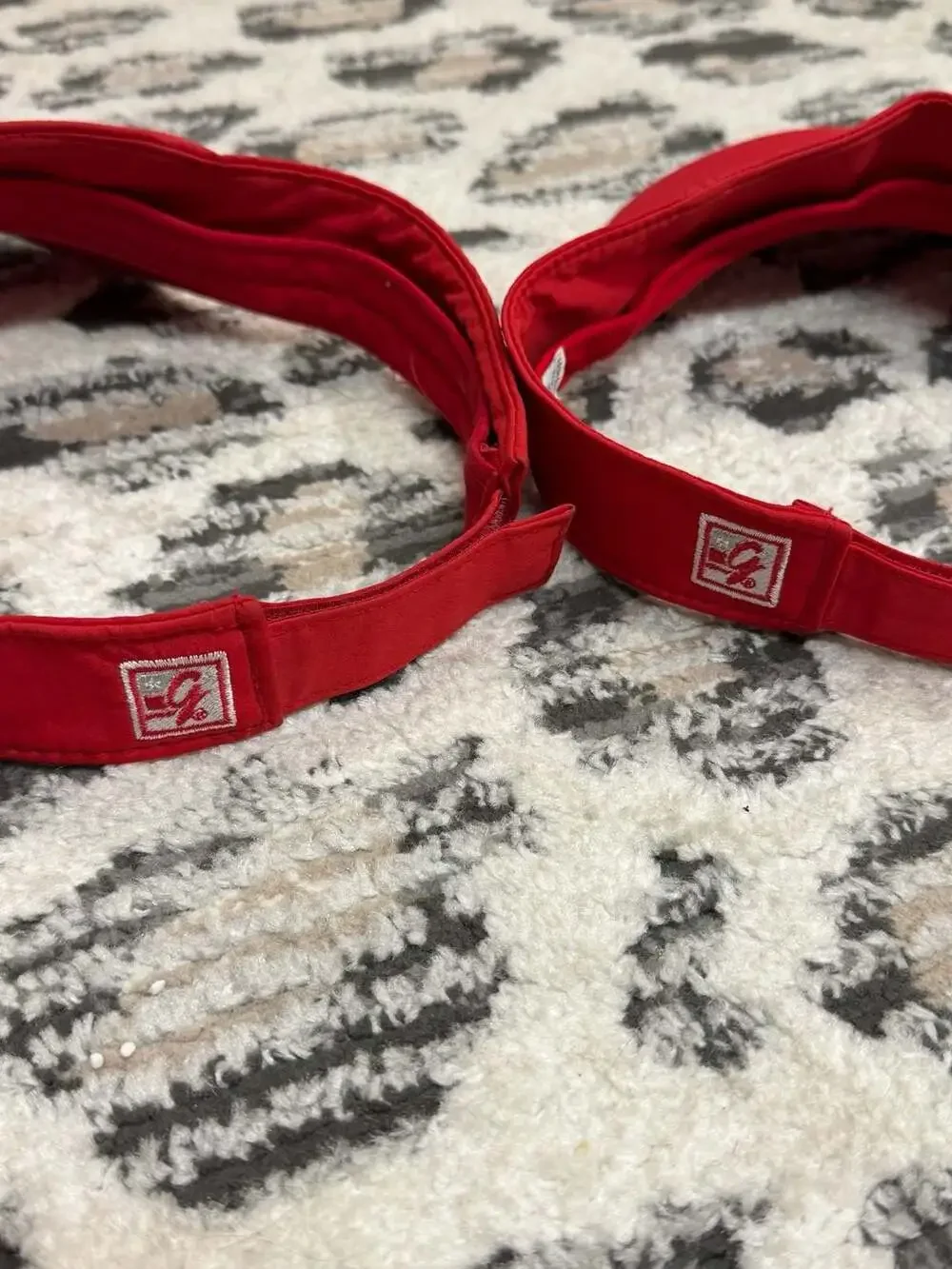 The Game Cincinnati Reds Adjustable Athletic Visor (Set of 2)